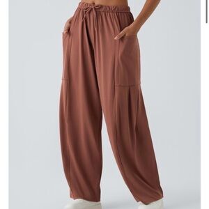 Halara Palazzo Drawstring Wide-Leg Pants